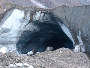 ИССЛЕДОВАНИЕ ВНУТРИЛЕДНИКОВЫХ ДРЕНАЖЕЙ ОЗЕРА МЕРЦБАХЕРА. Продолжение исследований в 2021 г.